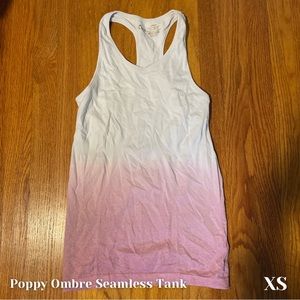 Poppy Ombre Seamless Tank Zyia XS extra small top